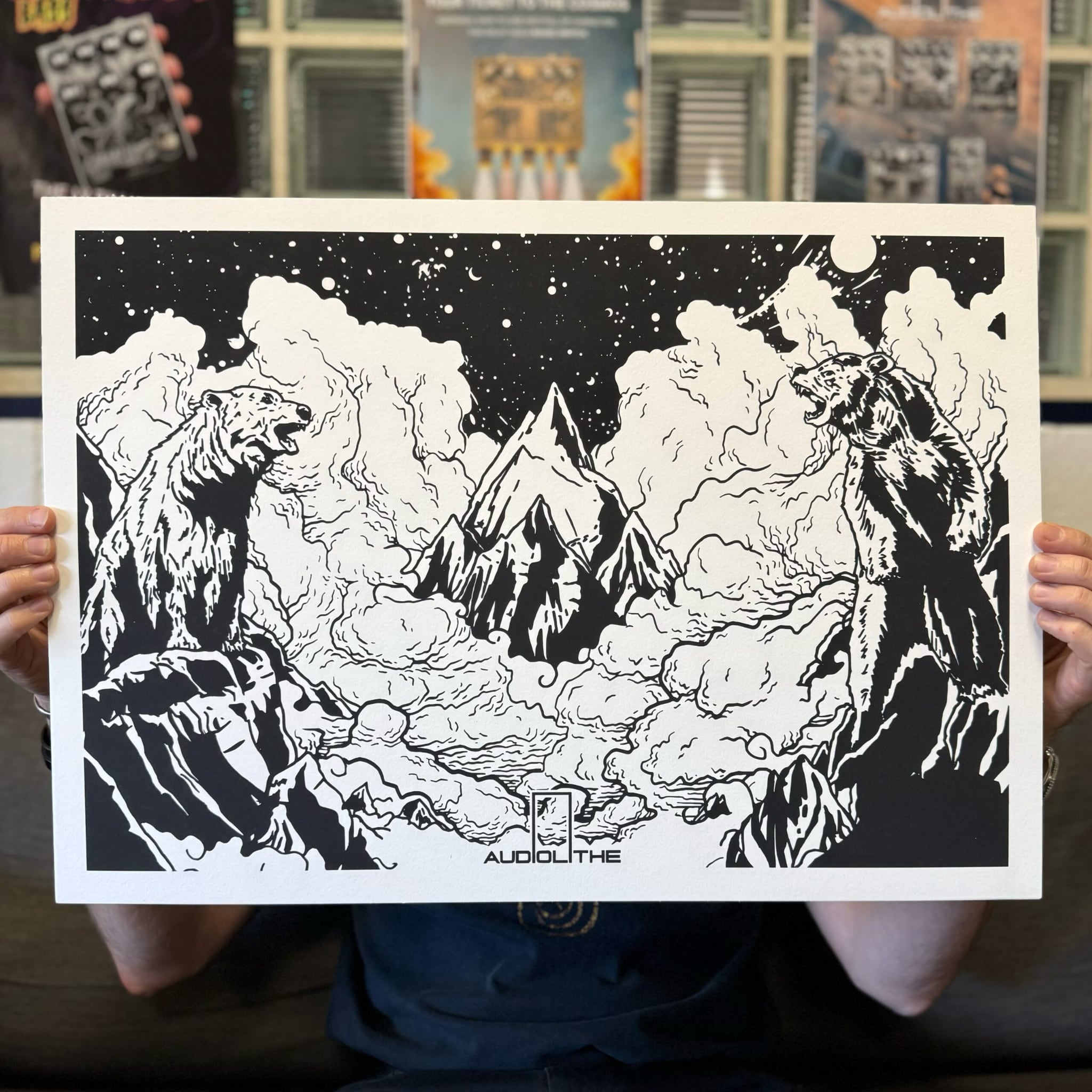 Lithe Poster DOOMER FUZZ POSTER – AUDIOLITHE