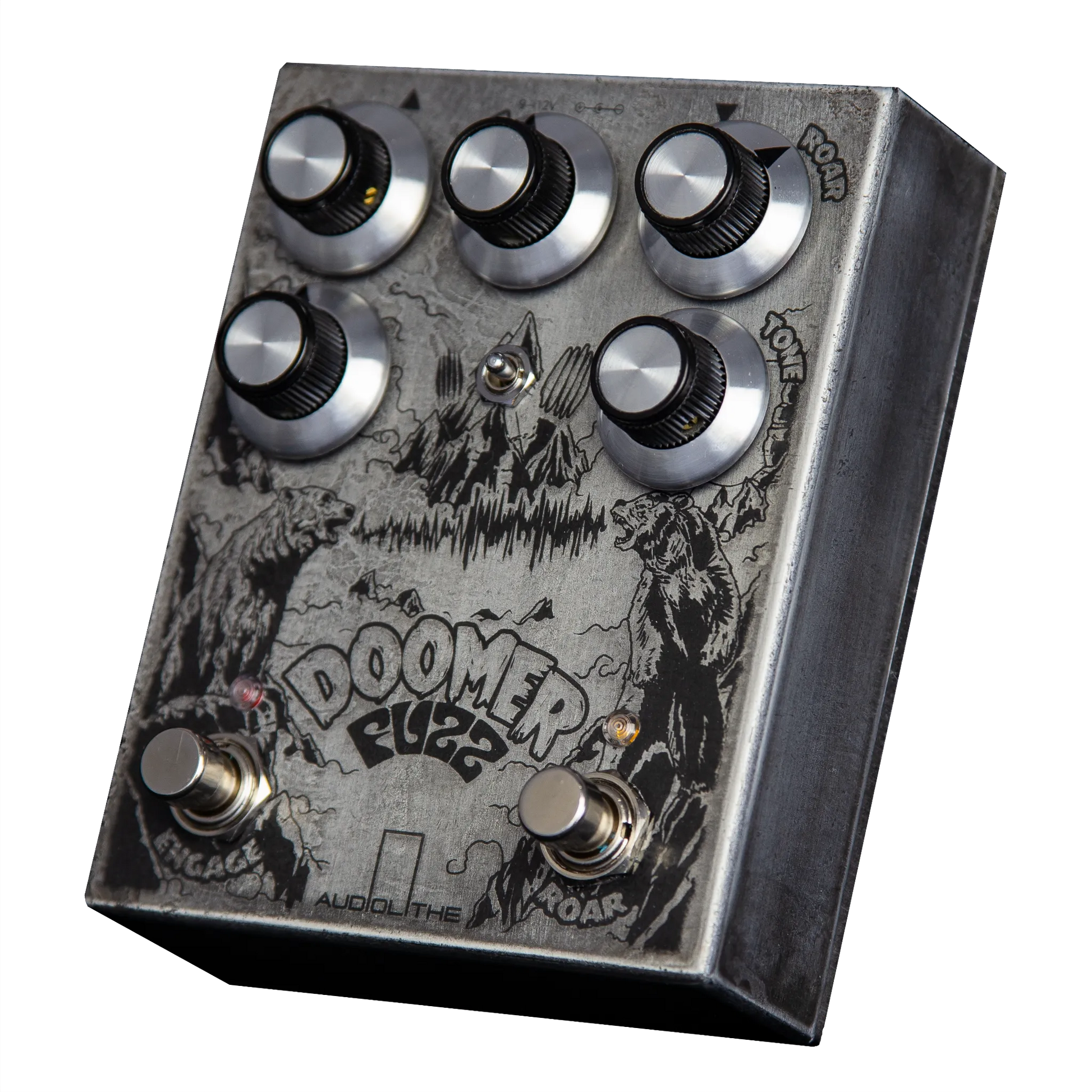 ギター houten.vorm effect DOOM fuzz GATE FUZZ #handmade #guitar #base #fuzzpedal #band #effector